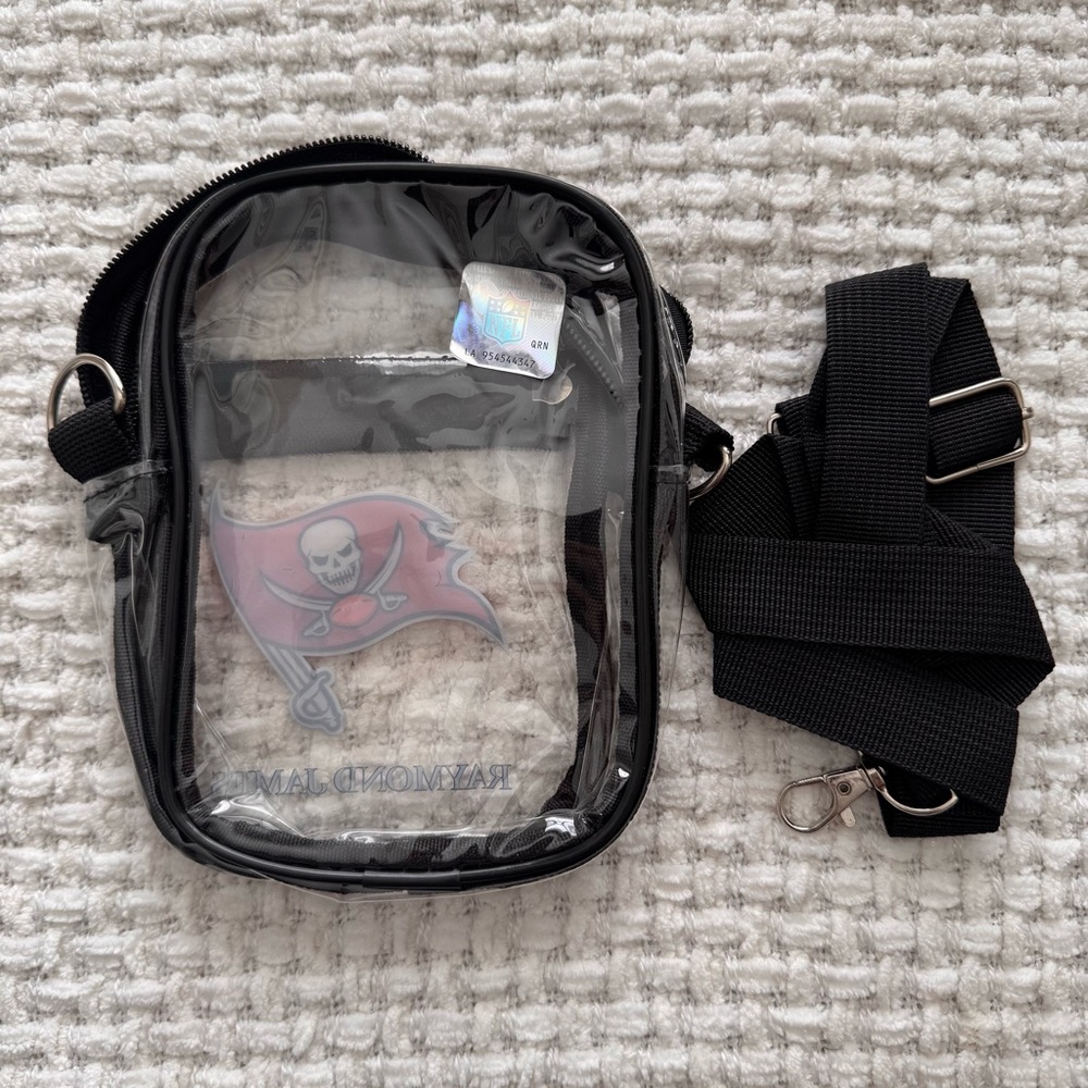 Tampa Bay Buccaneers Clear Stadium Bag - Picture 2 of 2